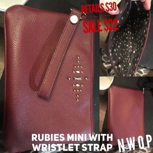 Merlot Wristlet and Rubie Mini Thirty-One